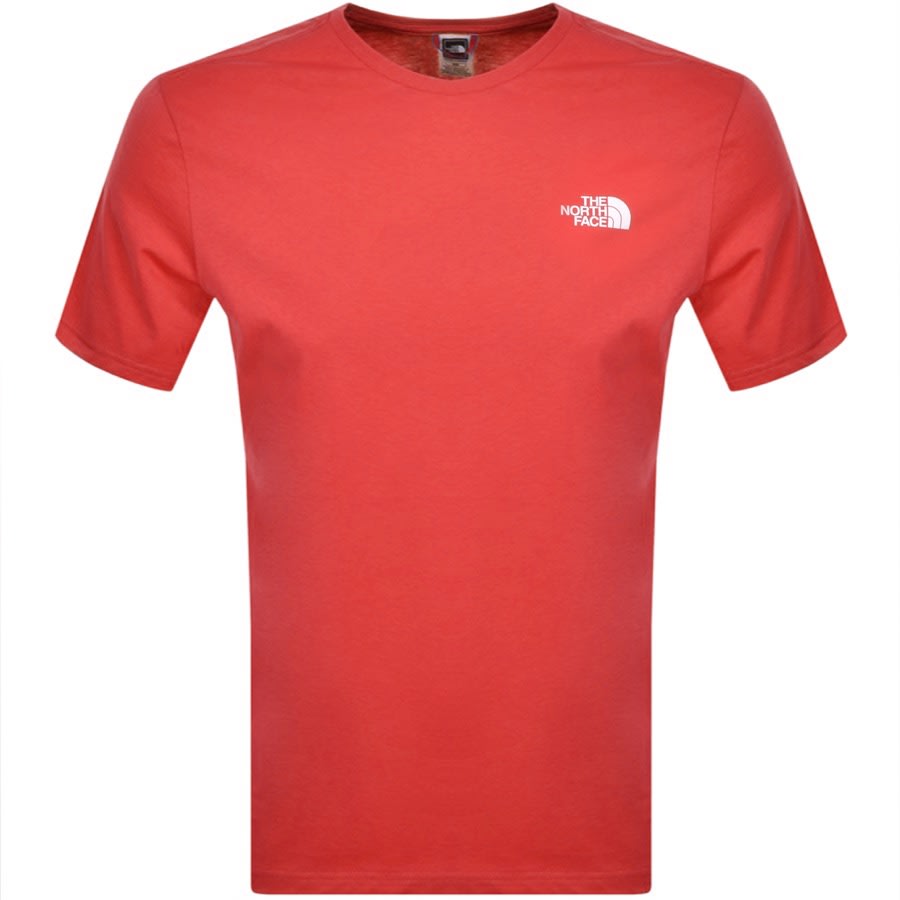 Alternative Image for ProductThe North Face Simple Dome T Shirt Red1